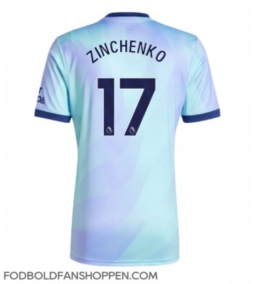 Arsenal Oleksandr Zinchenko #17 Tredjetrøje 2024-25 Kortærmet
